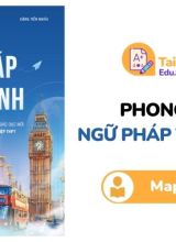 Phong tỏa ngữ pháp Tiếng Anh Mapstudy PDF